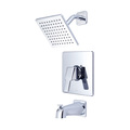 Olympia Faucets Single Handle Tub/Shower Trim Set, Wallmount, Polished Chrome T-2394-6